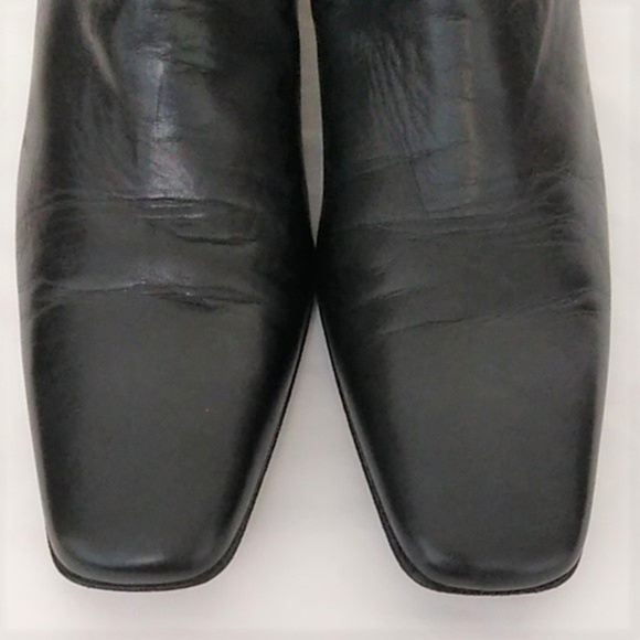 Cole Haan Black Heeled Boots - Picture 6 of 8
